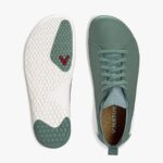 Malha Feminina Vivobarefoot Verde Mar Geo Court - Image 2