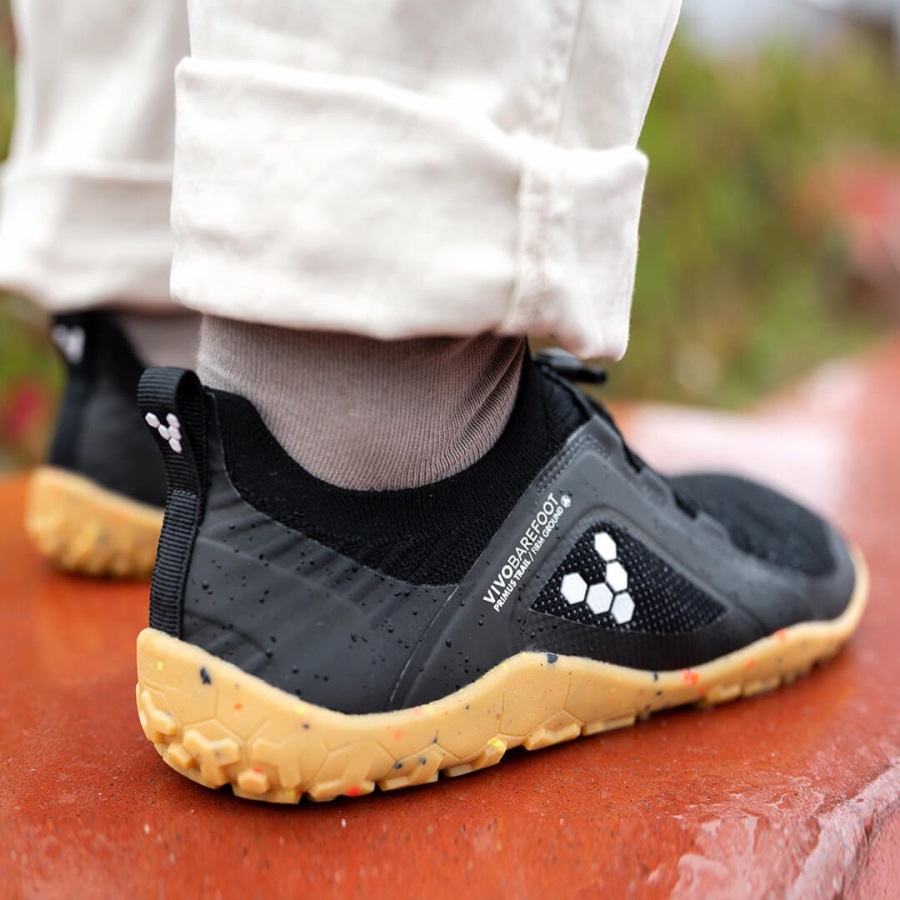 Marca Vivobarefoot Obsidian Primus Trail Malha Fg Mens - Image 9