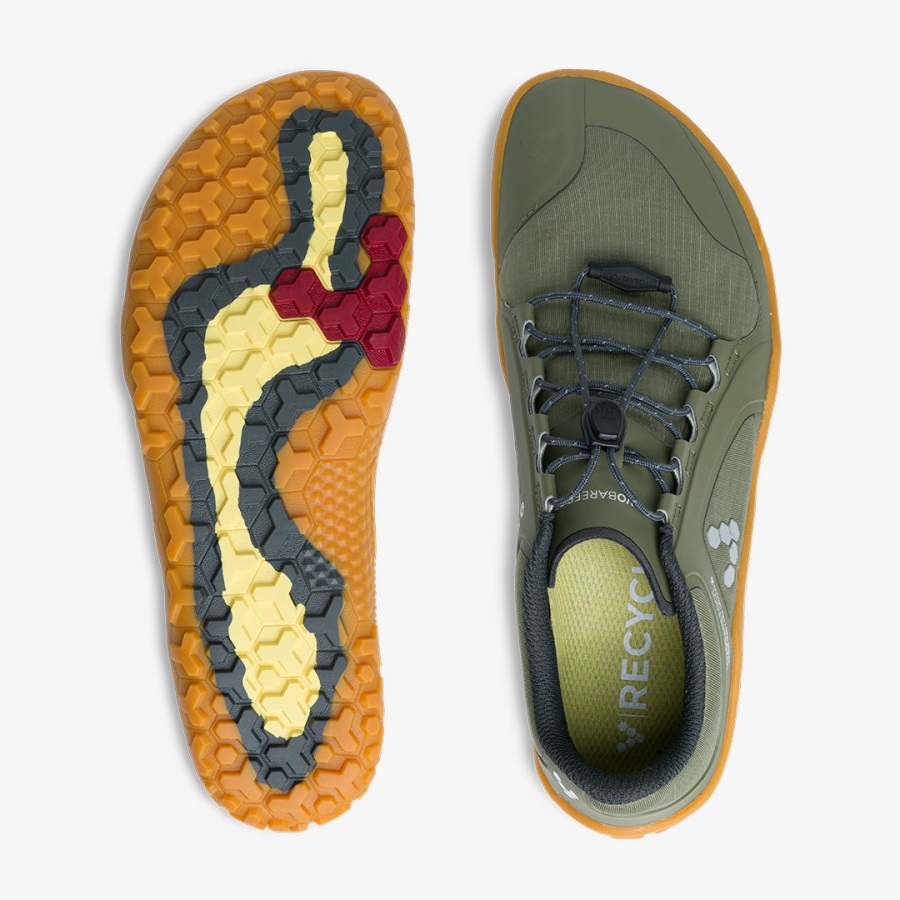 Primus Trail Ii Para Todos Os Climas Fg Mens Vivobarefoot Verde Botânico - Image 2