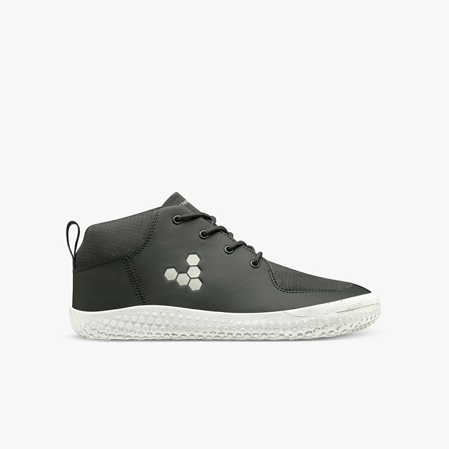 Primus Bootie Ii All Weather Juniors Vivobarefoot Carbon
