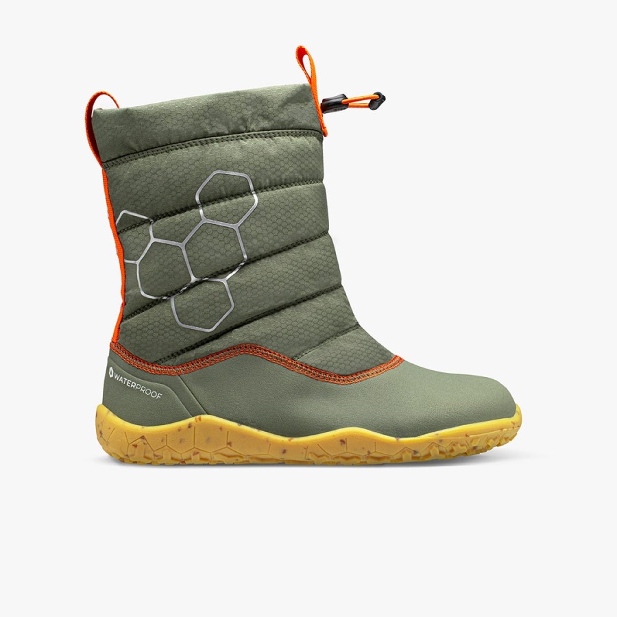 Vivobarefoot Verde Botânico Lumi Juniors