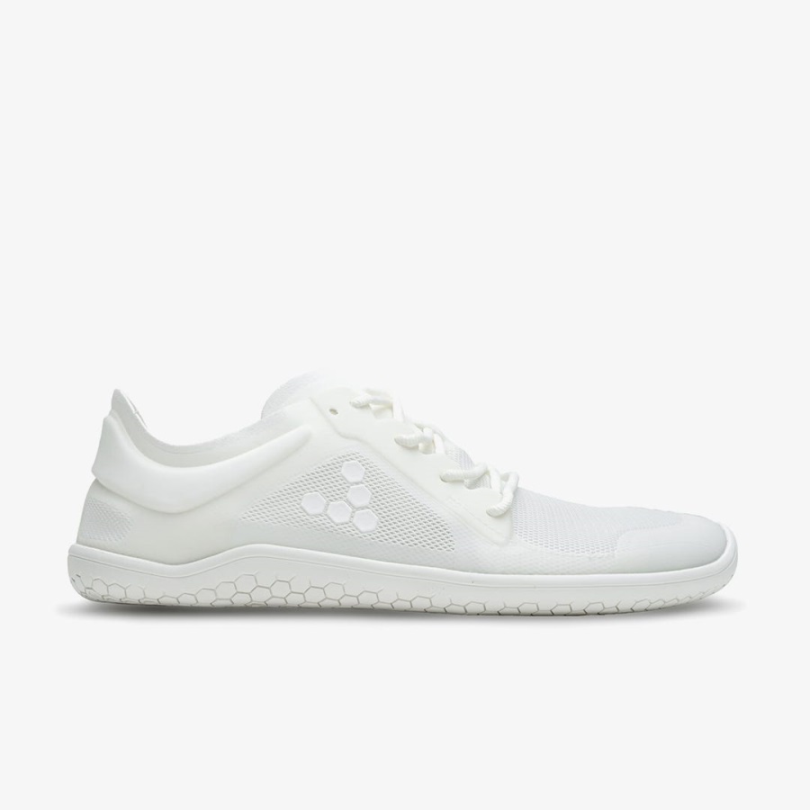 Vivobarefoot Branco Brilhante Primus Lite Iii Feminino