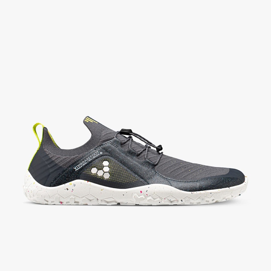 Vivobarefoot Grafite Primus Trail Tricô Fg Feminino