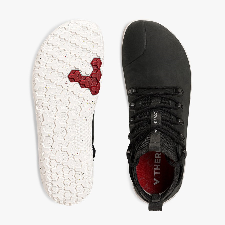 Vivobarefoot Magna Fg Feminino Branco Obsidiano
