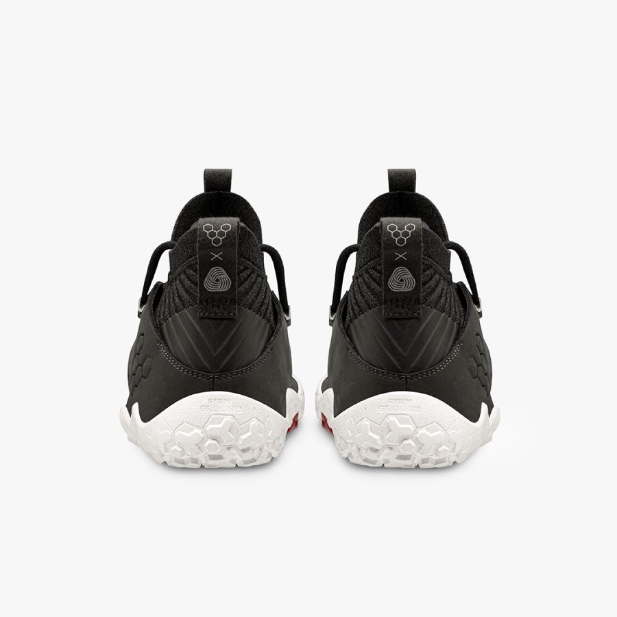 Vivobarefoot Magna Fg Feminino Branco Obsidiano