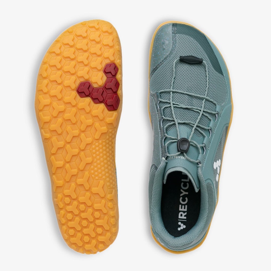 Vivobarefoot Primus Trail Ii Fg Feminino Verde Mar