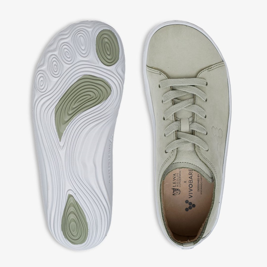 Addis Lewa Mens Vivobarefoot Sage