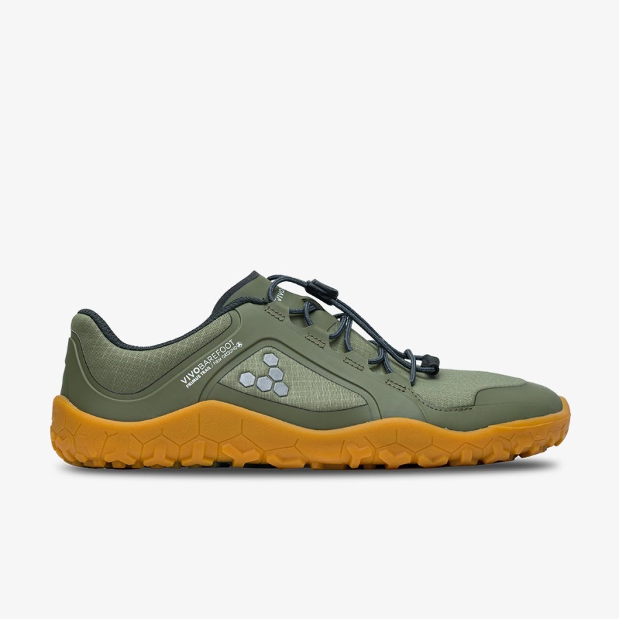 Primus Trail Ii Para Todos Os Climas Fg Mens Vivobarefoot Marca Verde Botânico
